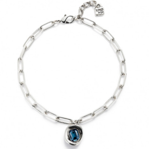 Uno de 50 ketting Short Link Chain blauw