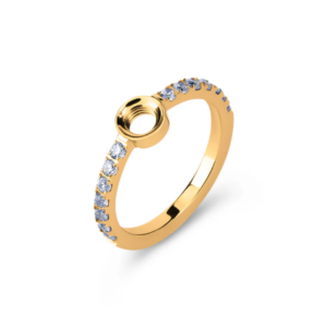 Melano Viv geel goud Aquamarine