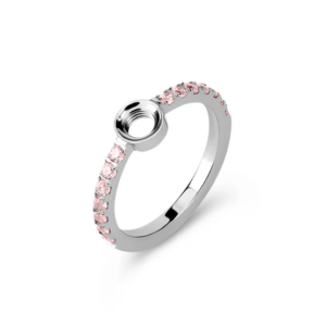 Melano Viv zilverkleurig Rhodolite